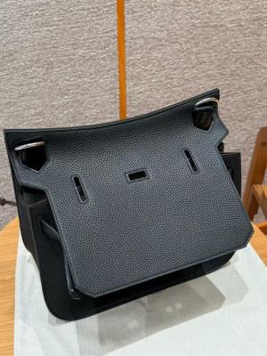wholesale quality hermes jypsiere 31 togo noir phw